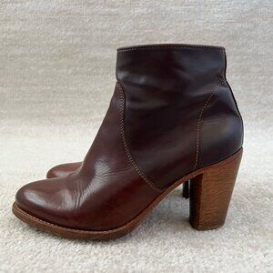 N.D.C. Ness Made By Hand Leather Ankle Boots EU 36